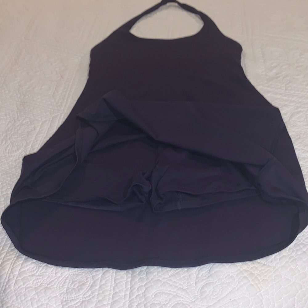 Halter HALARA DRESS- shorts with pockets under!  Amazing and comfy stretch.